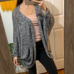 Grey cardigan